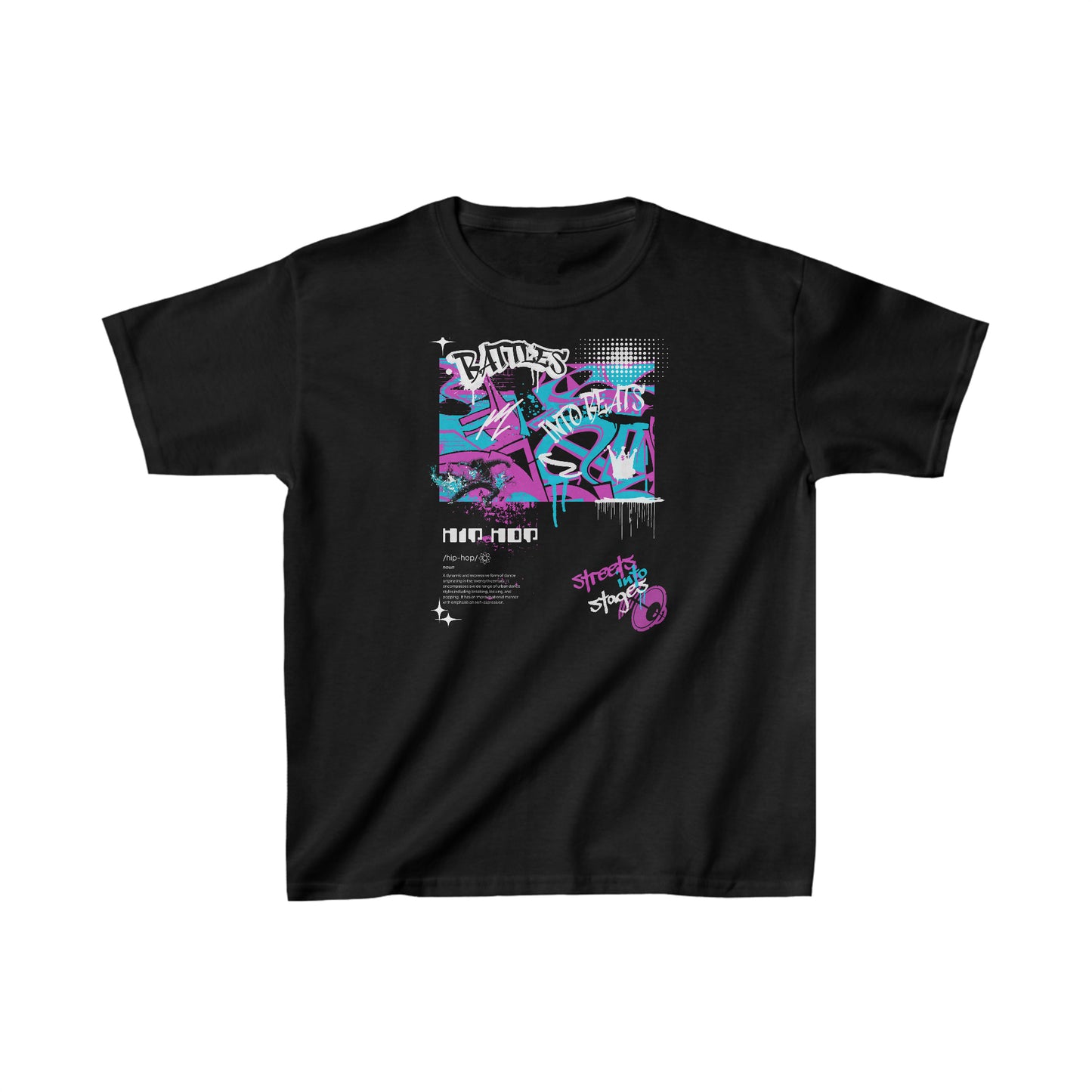 Battles Into Beats Kids Hip Hop T-shirt