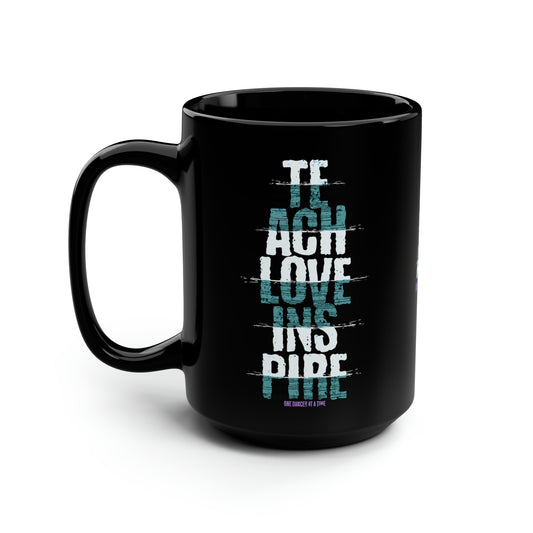 Teach Love Inspire Dance Instructor Coffee Mug