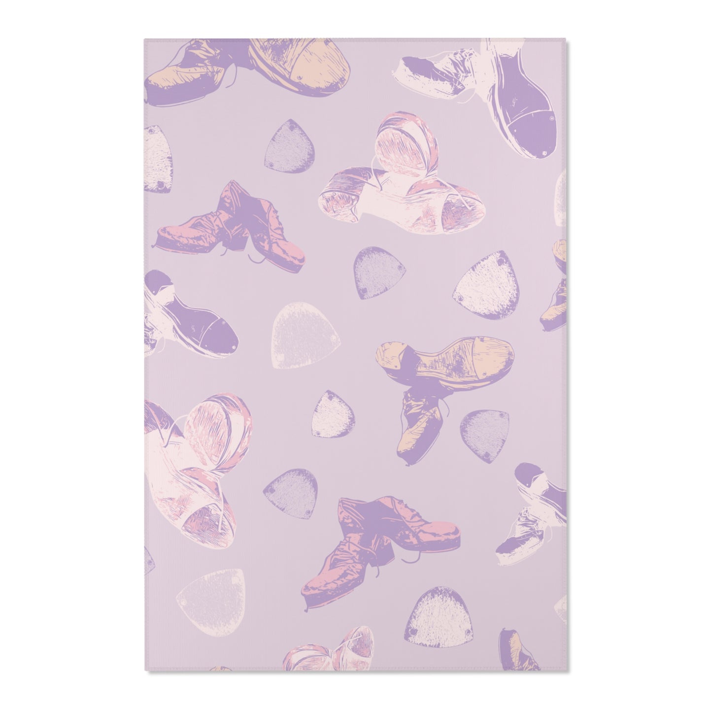 Lavender Tap Dance Area Rug