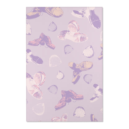 Lavender Tap Dance Area Rug