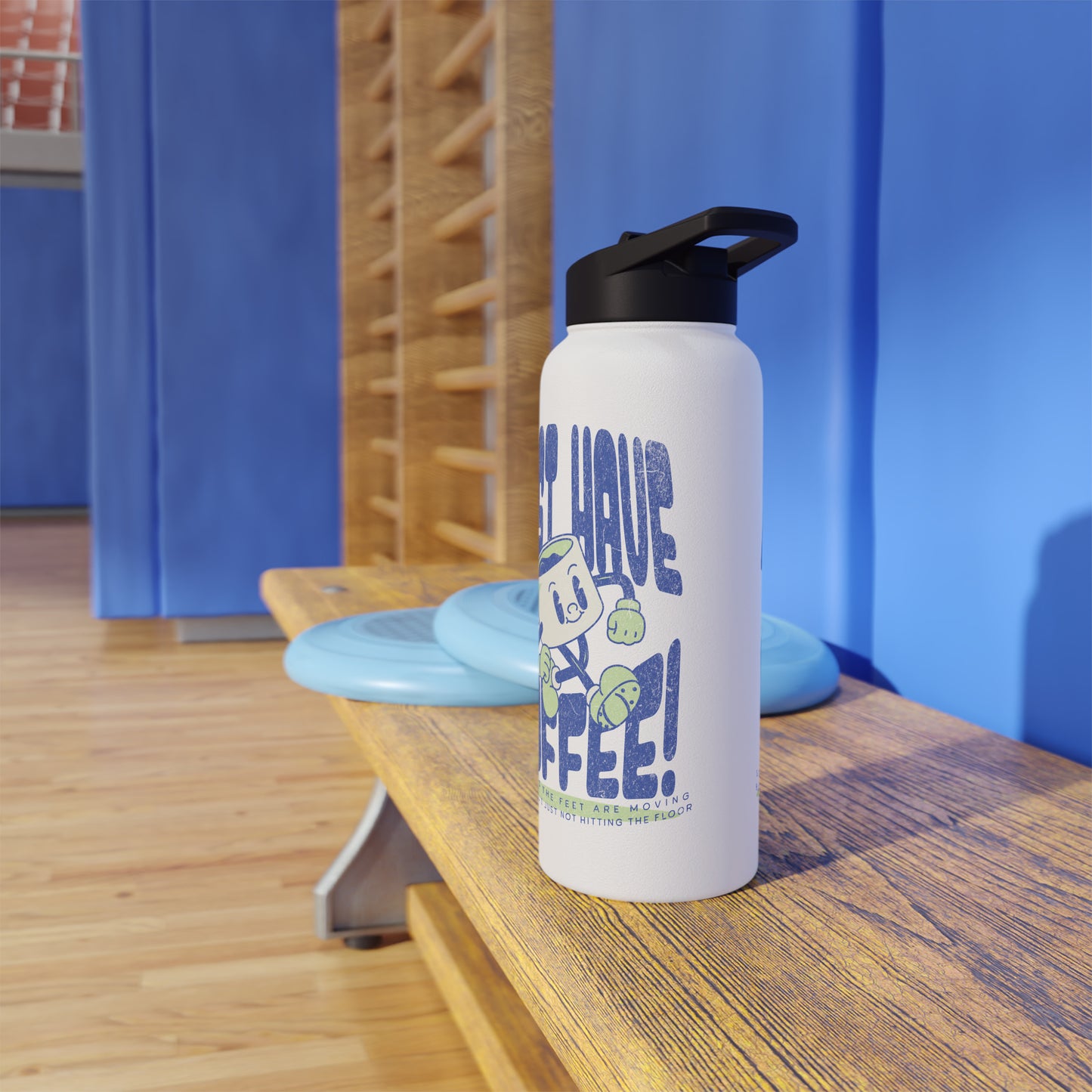 Must Have Coffee Tap Dance Water Bottle