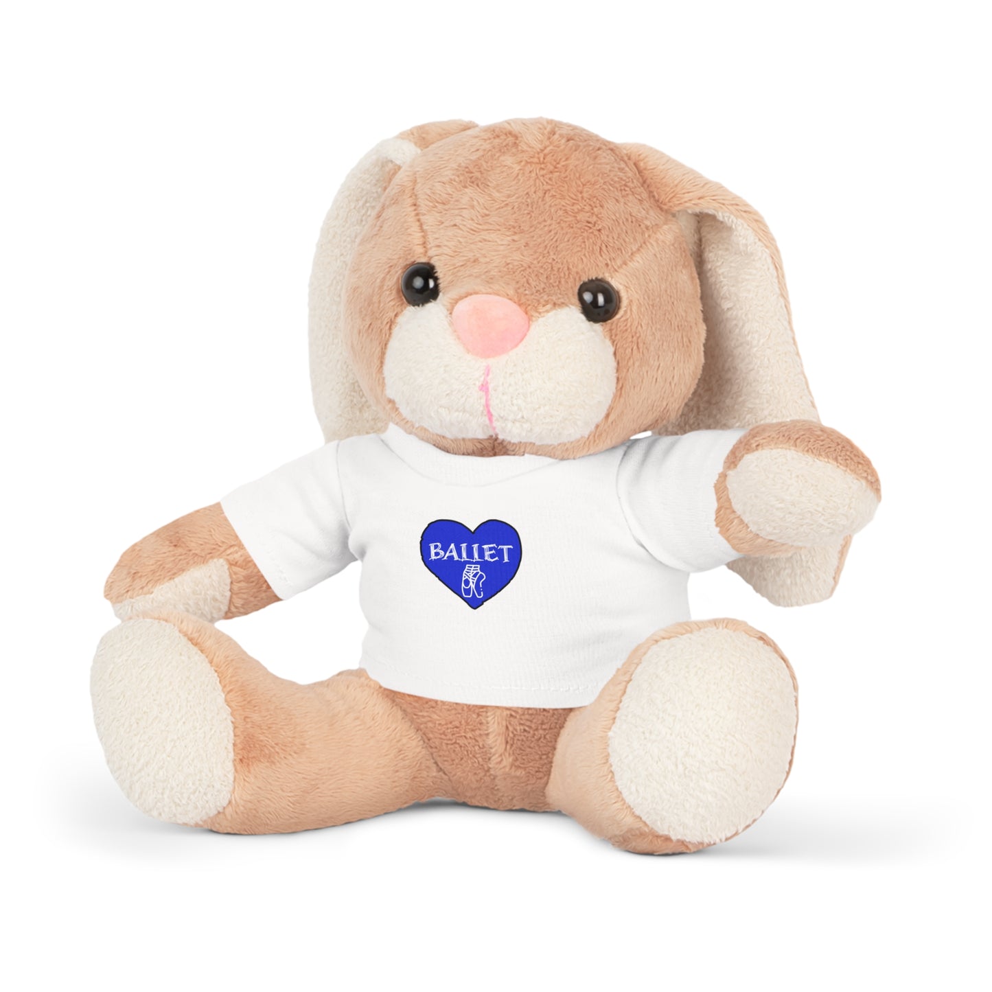 Ballet Dance Stuffed Animal-Plush Toy with  Ballet T-Shirt