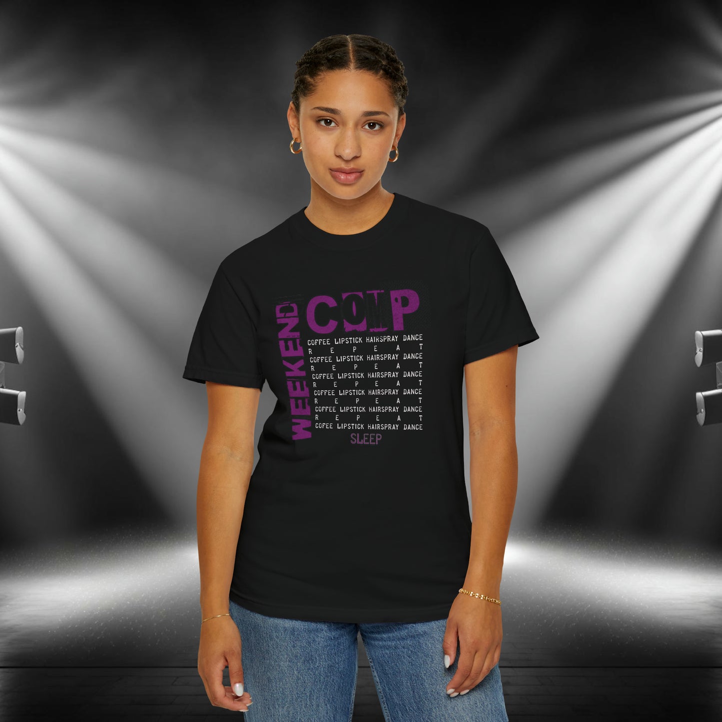 Repeat Then Sleep Dance Competition T-shirt