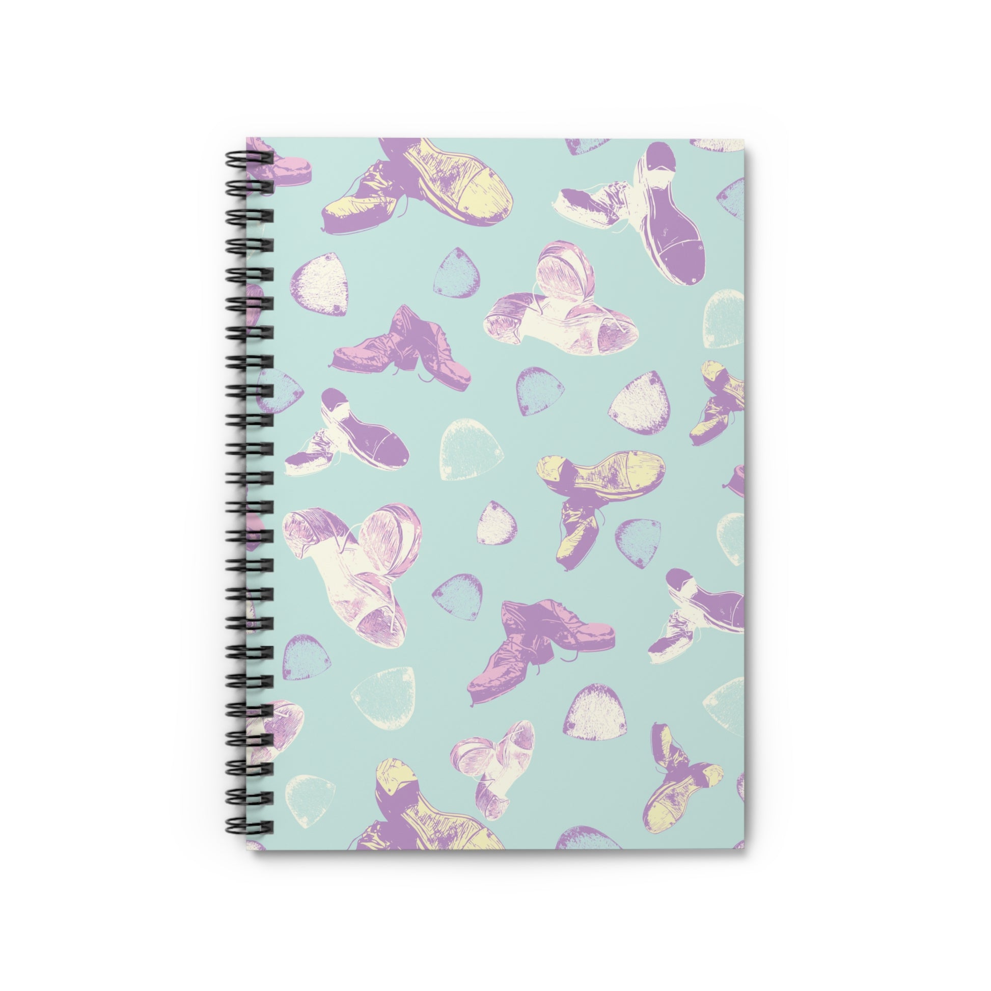 Retro Pastel-Tap Dance Notebook