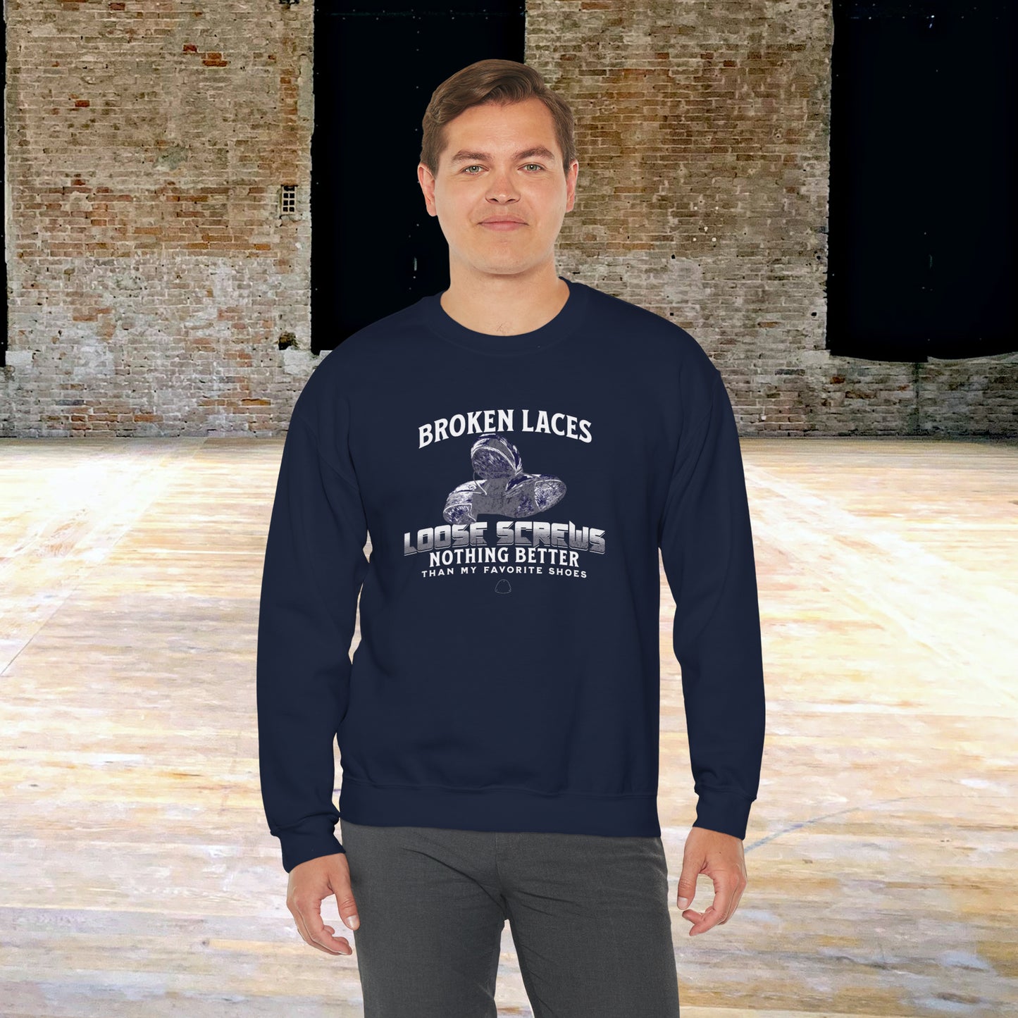 Broken Laces Loose Screws Tap Dance Sweatshirt