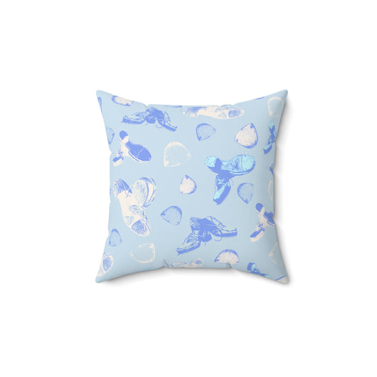 Light Blue Tap Shoe Tap Dance Pillow