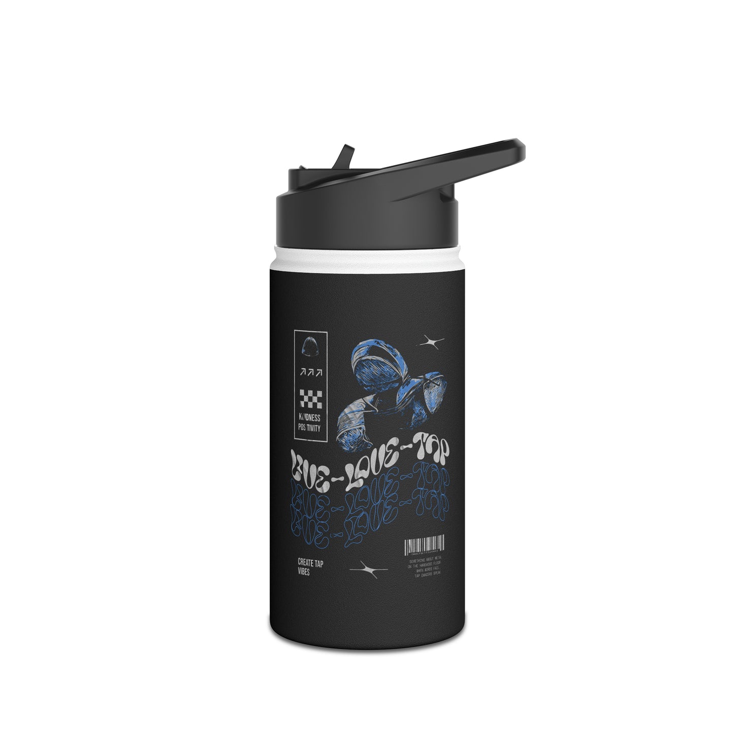 Live Love Tap Stainless Steel Tap Dance Water Bottle