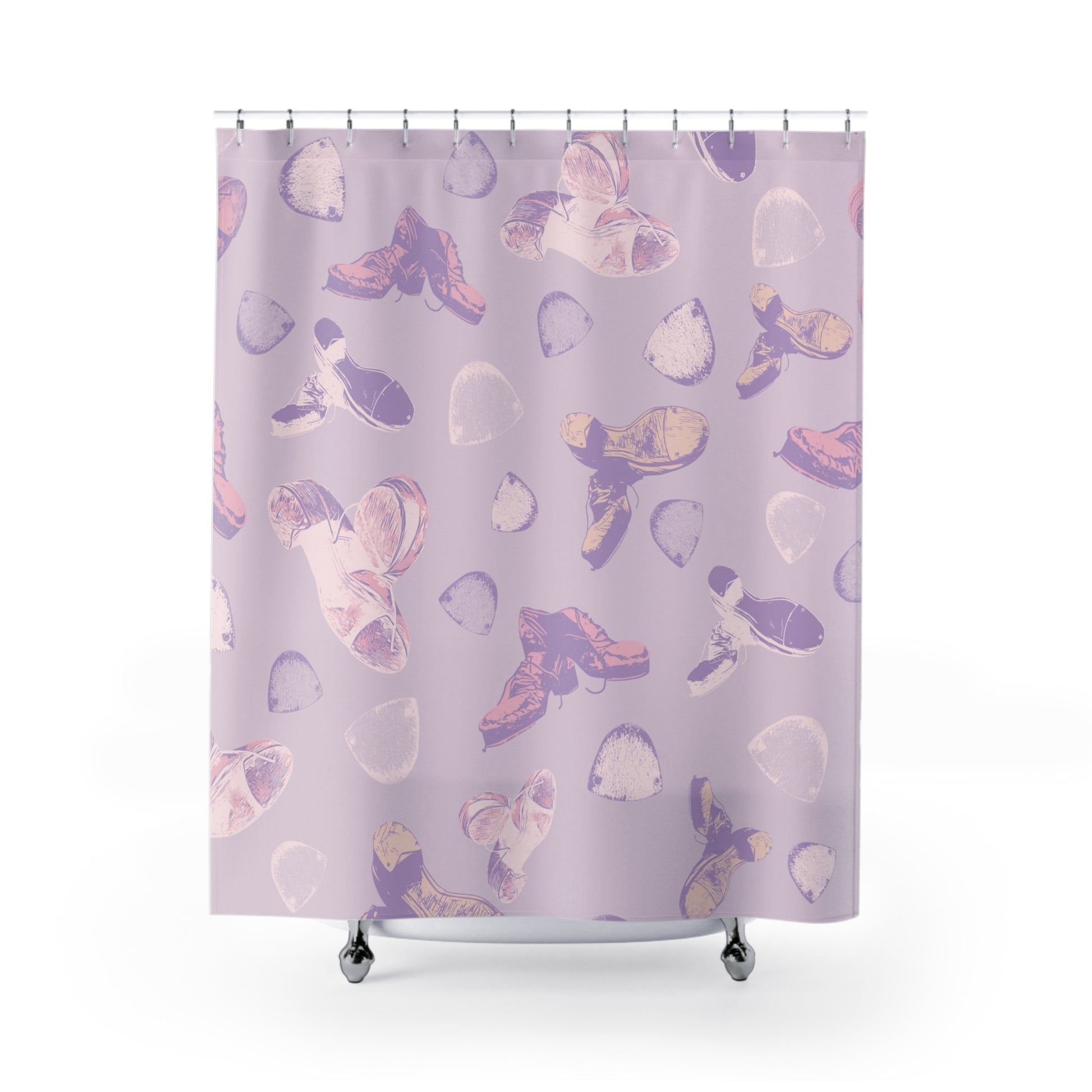 Lavender Tap Dance Shower Curtain