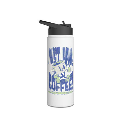 Must Have Coffee Tap Dance Water Bottle