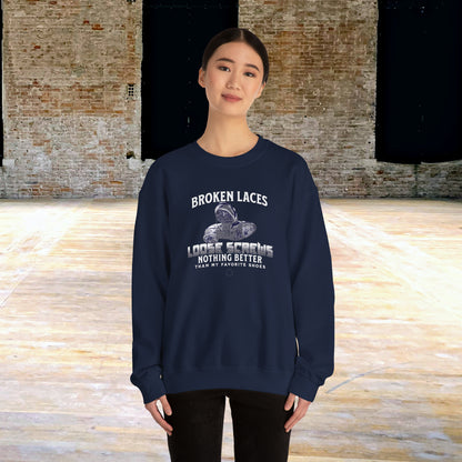 Broken Laces Loose Screws Tap Dance Sweatshirt