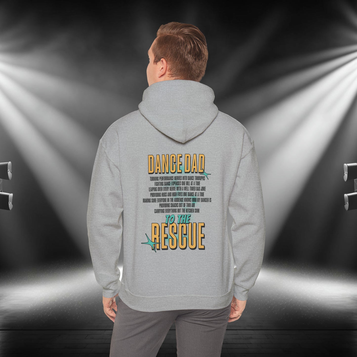 Dance Dad To The Rescue Competition Dance Dad Hoodie