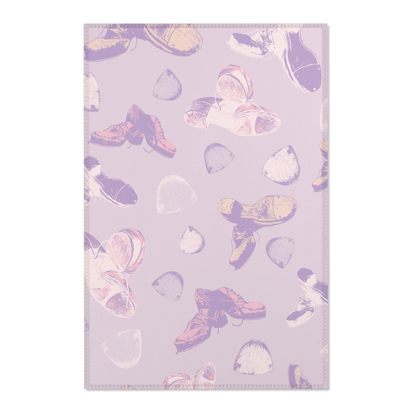 Lavender Tap Dance Area Rug