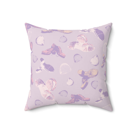 Lilac Tap Shoe Tap Dance Pillow