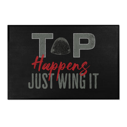 Tap Happens Just Wing It - Tap Dance Area Rug