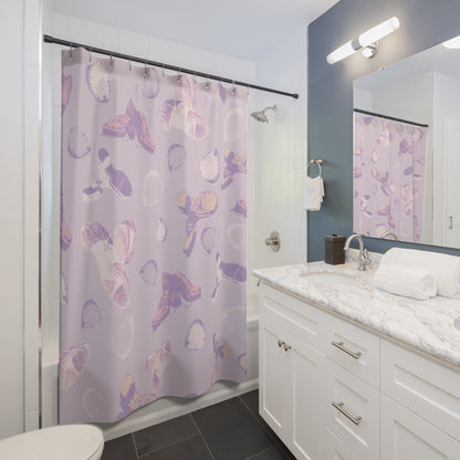 Lavender Tap Dance  Shower Curtain