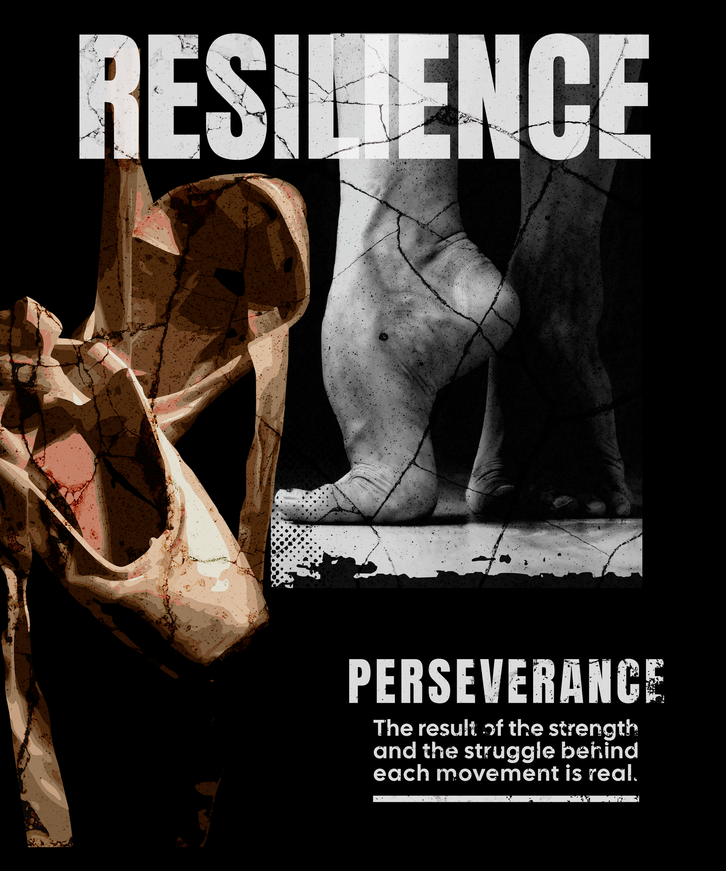 Resilience & Perseverance- Ballet Dance T-shirt