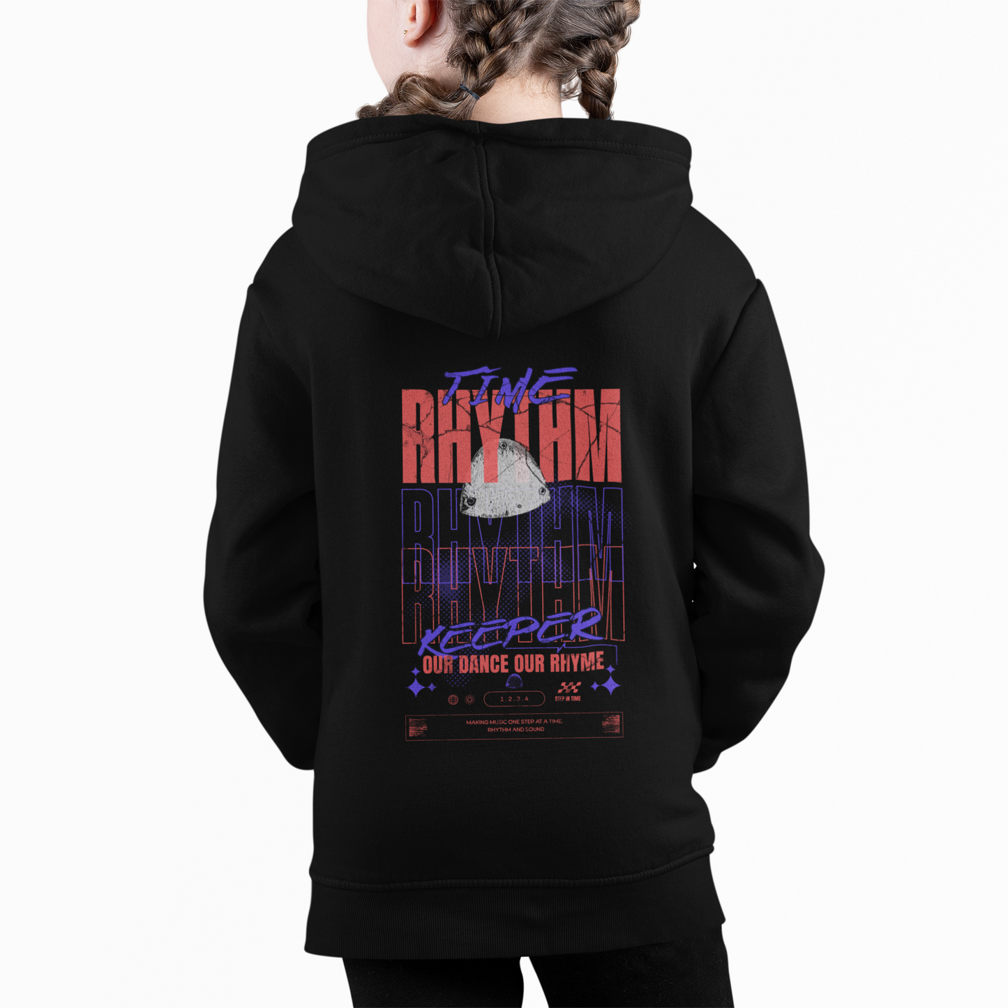 Time Keeper Kids Streetwear Tap Dance Hoodie