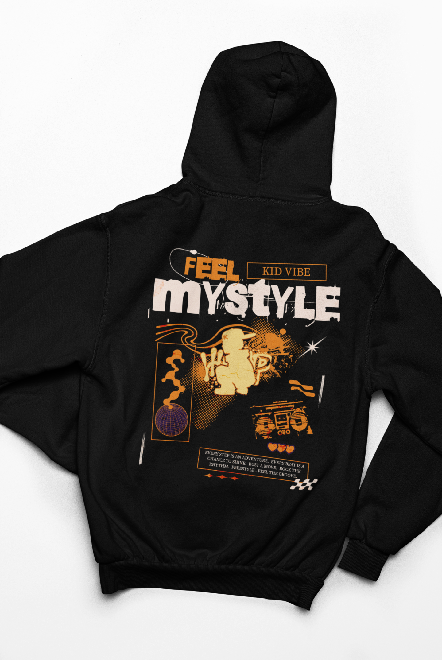 Feel My Style Kid Vibe Youth Hip Hop Dance Sweatshirt