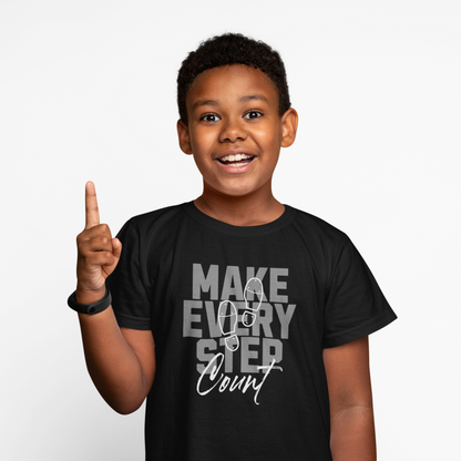 Make Every Step Count Kids Tap Dance T-shirt