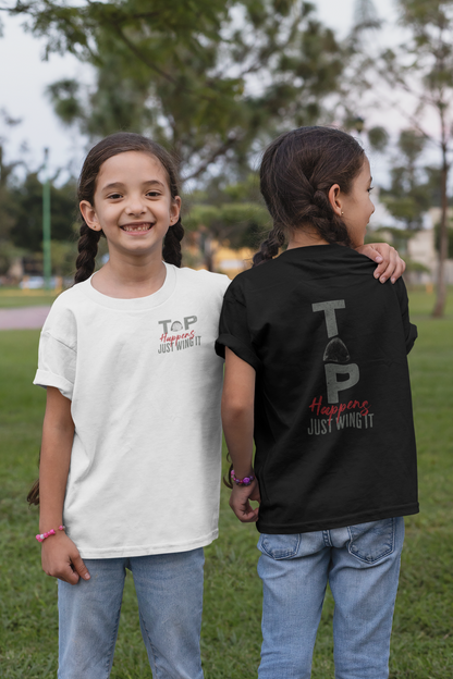 Tap Happens Just Wing It Kids Tap Dance T-shirt