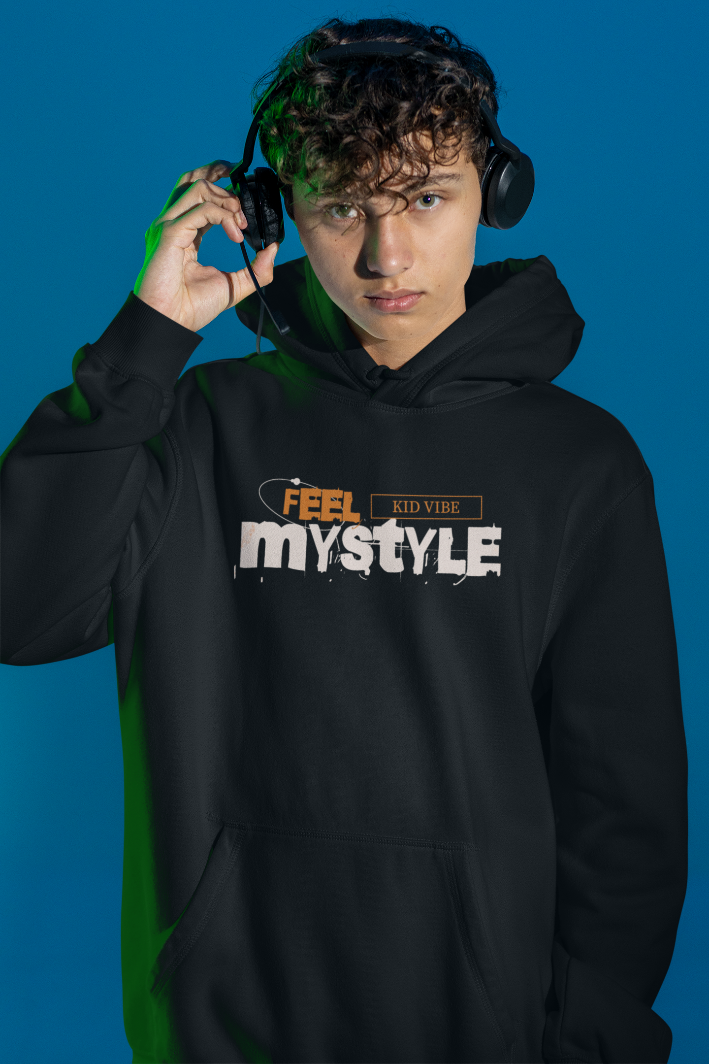 Feel My Style Kids Vibe Youth Hip Hop Dance Hoodie