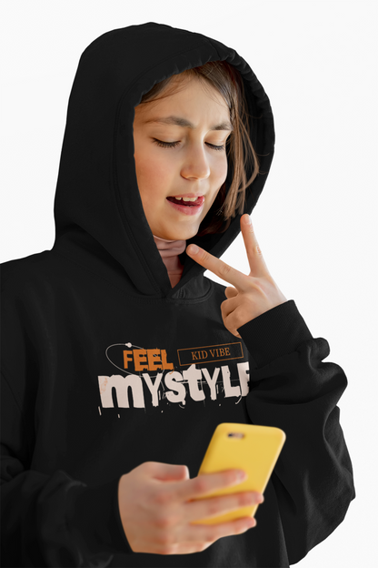 Feel My Style Kids Vibe Youth Hip Hop Dance Hoodie